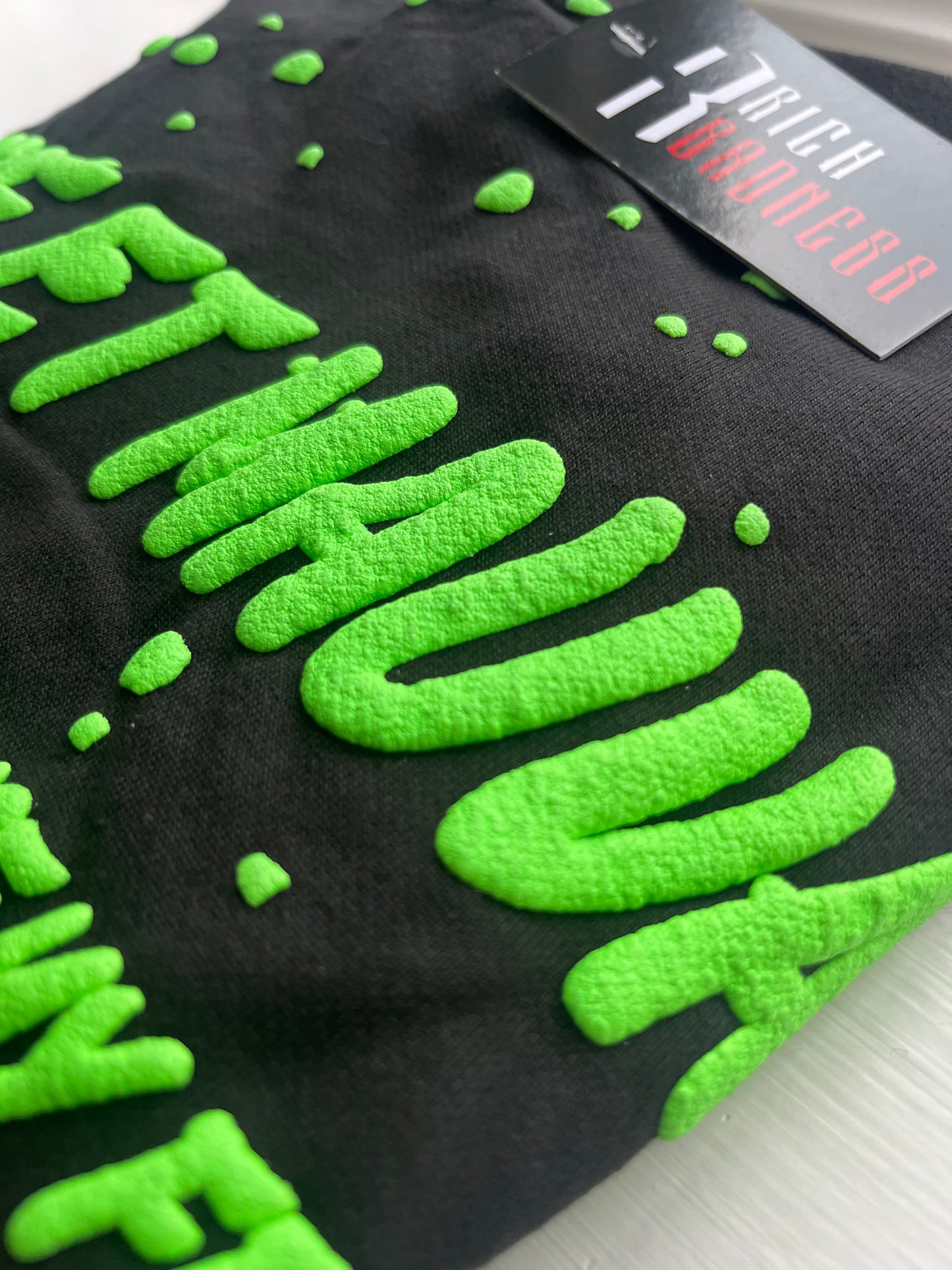 T-shirt /Track Set | Black/Green