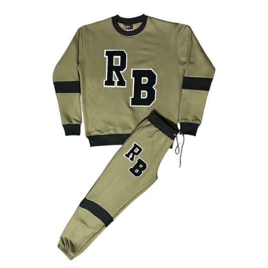 Kids Green RB Tracksuit